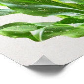 Waterverf Calla Lily Flowers Bijbelverzen kunst Poster (Hoek)