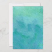 Waterverf Calligrafiespa Partij Kaart (Achterkant)