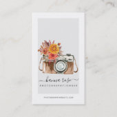  Waterverf camera-Visitekaartjes Visitekaartje (Voorkant)