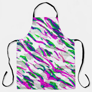 Waterverf Camouflage Design. Abstracte Safari Tege Schort