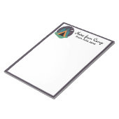 Waterverf Camp Stationery  Tent van aangepast Kind Notitieblok (Schuin)
