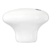 Waterverf  Camper Trailer Knob Pull v. 5 Keramische Knop (Zijkant)