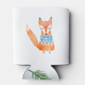 Waterverf Camping Birthday Party Blikjeskoeler (Achterkant)