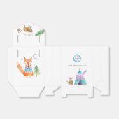 Waterverf Camping Birthday Party Hartelijk dank Bedankdoosjes (Uitgevouwen)