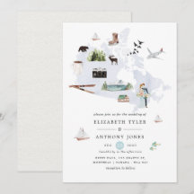 Waterverf Canada Destination Wedding