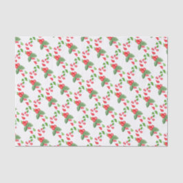 Waterverf Candy Cane Pattern - Kerstmis Tissuepapier
