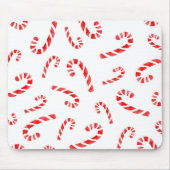 Waterverf Candy Cane Pattern Muismat (Voorkant)