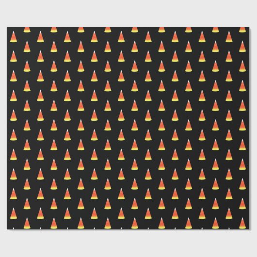 Waterverf Candy Corn Pattern Cadeaupapier (Vlak)