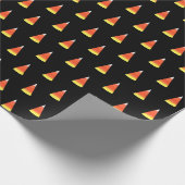 Waterverf Candy Corn Pattern Cadeaupapier (Hoek)