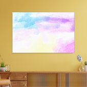 Waterverf Canvas Afdruk (Insitu (Woonkamer))