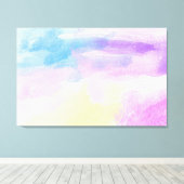 Waterverf Canvas Afdruk (Insitu (Houten vloer))