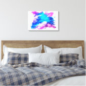 Waterverf Canvas Afdruk (Insitu (Slaapkamer))