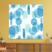 Waterverf Canvas Afdruk (Insitu (Woonkamer))