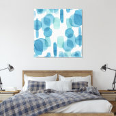 Waterverf Canvas Afdruk (Insitu (Slaapkamer))