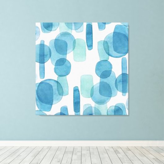 Waterverf Canvas Afdruk (Insitu (Houten vloer))