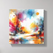 waterverf canvas afdruk (Voorkant)