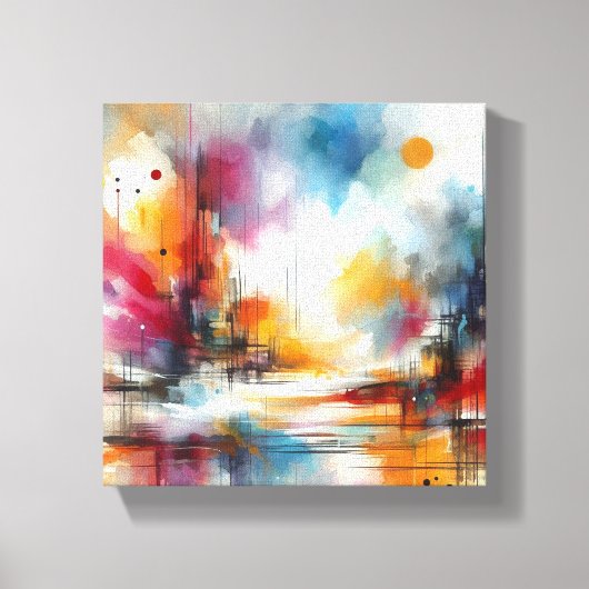 waterverf canvas afdruk (Voorkant)