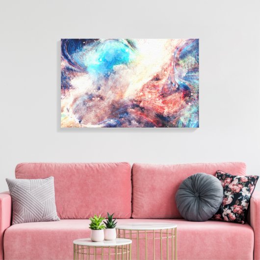 Waterverf Canvas Afdruk (Insitu (Woonkamer))