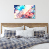 Waterverf Canvas Afdruk (Insitu (Slaapkamer))