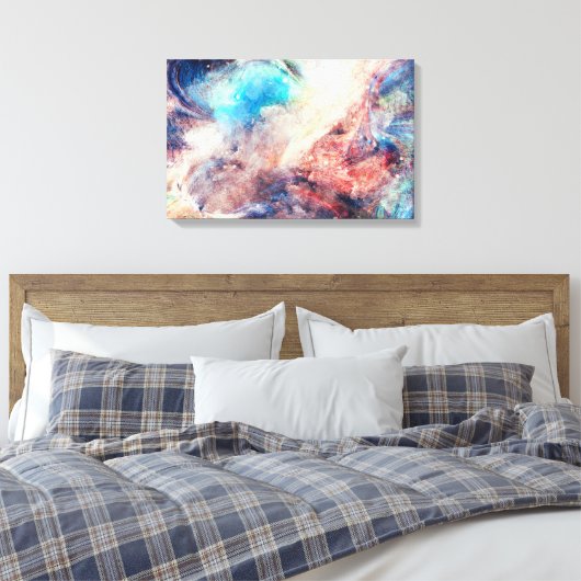 Waterverf Canvas Afdruk (Insitu (Slaapkamer))