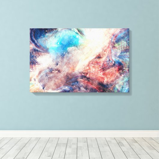 Waterverf Canvas Afdruk (Insitu (Houten vloer))