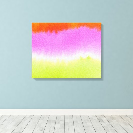 Waterverf Canvas Afdruk (Insitu (Houten vloer))