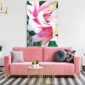 Waterverf Canvas Afdruk (Insitu (Woonkamer))