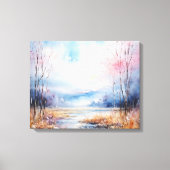 Waterverf Canvas Afdruk (Voorkant)