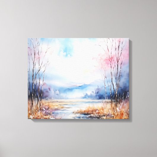 Waterverf Canvas Afdruk (Voorkant)