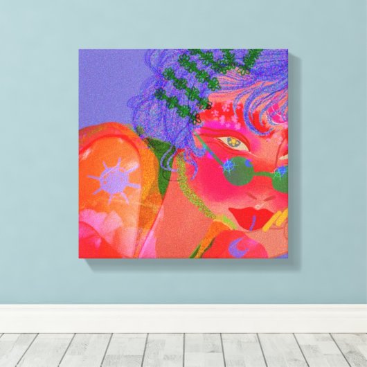 Waterverf Canvas Afdruk (Insitu (Houten vloer))