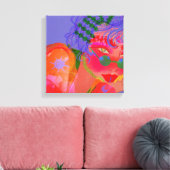 Waterverf Canvas Afdruk (Insitu (Woonkamer))