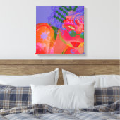 Waterverf Canvas Afdruk (Insitu (Slaapkamer))