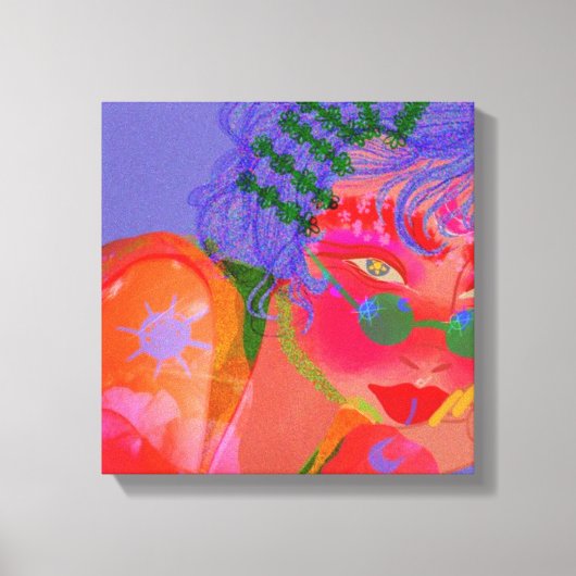 Waterverf Canvas Afdruk (Voorkant)