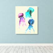 Waterverf Canvas Afdruk (Insitu (Houten vloer))