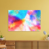 Waterverf Canvas Afdruk (Insitu (Woonkamer))