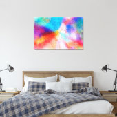 Waterverf Canvas Afdruk (Insitu (Slaapkamer))