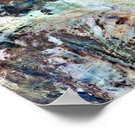 Waterverf Canvas afdrukken Poster (Hoek)