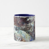 Waterverf Canvas keramische Mok (Midden)