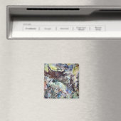 Waterverf Canvas Magnet (Insitu (Vaatwasser))