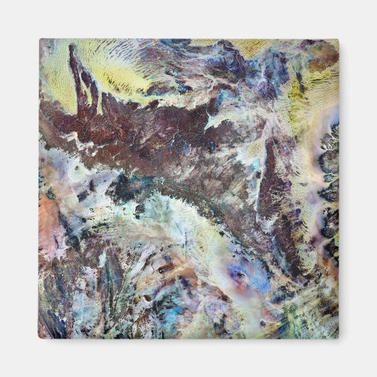 Waterverf Canvas Magnet (Voorkant)