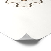 Waterverf Cappadocië Post Stamp Poster (Hoek)