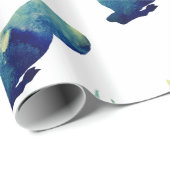 Waterverf Capricorn Sign Cadeaupapier (Rol Hoek)