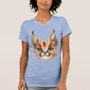 Waterverf Caracal T-shirt