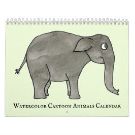Waterverf Cartoons 2022 Kalender