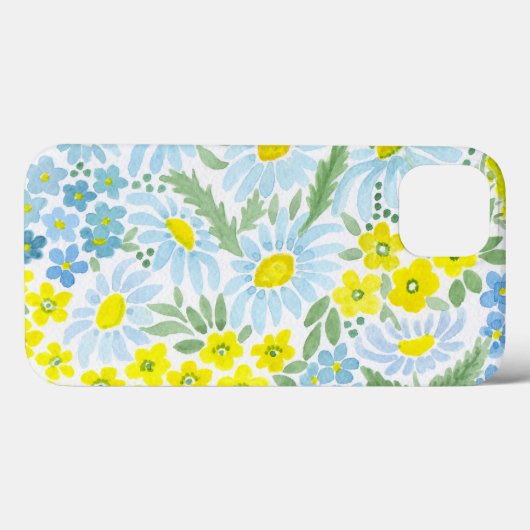 Waterverf Case-Mate iPhone Case (Achterkant (horizontaal))