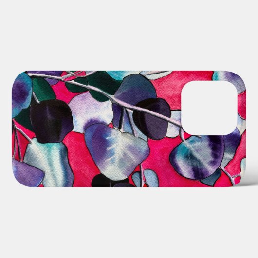 Waterverf Case-Mate iPhone Case (Achterkant (horizontaal))