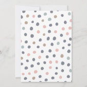 Waterverf Castle Princess Unicorn Birthday Kaart (Achterkant)