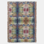 Waterverf Cat Deken (Voorkant Verticaal)