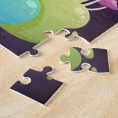 Waterverf Cat Jigzaag Puzzle Legpuzzel (Zijkant)