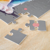 Waterverf Cat Legpuzzel (Zijkant)